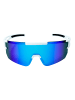 YEAZ SUNSPARK Sport-Sonnenbrille Bright White/Blue in blau