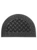 relaxdays Fußmatte "geometrisch" in Schwarz - (B60 x (T)40 cm