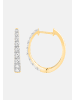 Ethische Diamanten Ohrringe aus 375 Gelbgold mit Lab Grown Diamant