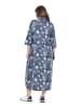 Ulla Popken Midikleid in navy blau