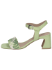 Caprice Sandalette in GREEN COMB