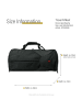 Travel n meet Travel N Meet Sporttasche Spinnstoff, Polyester schwarz ca. 60cm