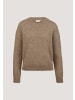 Hessnatur Hessnatur Strick Pullover Relaxed aus Alpaka mit Bio-Baumwolle in naturcamelbraun