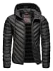 Navahoo Steppjacke Fey-Tun in Schwarz