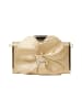 faina Women Clutch in Gold