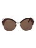 Andy Wolf Frauen Sonnenbrille Schmetterling Braun