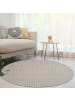 KADIMA DESIGN Teppich Kurzflor meliert Wohnzimmer in Beige
