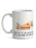Mr. & Mrs. Panda Kaffeetasse Mäuse Kuchen mit Spruch in Weiß