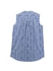 Jack Wolfskin Tank-Top Sonora Maori Shirt Damen Bluse ärmellos AOP in Blau