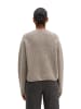 Marc O'Polo Tweed-Cardigan regular in Dark Beige