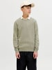 JACK & JONES Junior Strickpullover in Seagrass