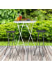 relaxdays 2x Barhocker in Schwarz - (B)32,5 x (H)80 x (T)29 cm