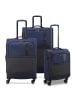 Roncato Metropolitan 4 Rollen Kofferset 3-teilig mit Dehnfalte in blue