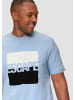 QS T-Shirt in 53D0_himmelblau