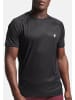 Superdry T-Shirt Train Active SS Tee in schwarz