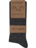 normani 3 Socken aus Cashmere und Merinowolle mit Komfortbund in Anthrazit