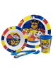 Paw Patrol Teller-Set Mikrowellengeeignet 5-teiliges Kindergeschirr