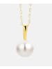 Vanlere Halskette aus 375 Gelbgold mit Perle