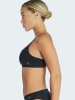 adidas Bustier Scoop Bralette - Sport Active Micro Body Fit in Schwarz