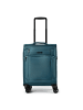 D&N Travel Line 9804 4 Rollen Kabinentrolley S 55 cm in petrol