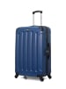 BlueStar Großer Hartschalenkoffer MADRID in Dunkelbau (95L)