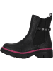 palado Chelsea Boots in BLACK/ PINK