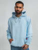 DADA Oversized Hoodie mit Logo-Stickereien in Hellblau-2