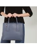 Florence Florence Handtasche Leder blau, grau ca. 32cm