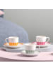 Villeroy & Boch 6er Set Espressotassen mit Untertassen Fleur Couleur 70 ml in Soleil