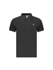 ACCADEMIA MILITARE Schwarz Herren Poloshirt Hemd aus Baumwolle
