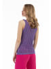faina Damen Stricktop Mit Effektgarn in Flieder