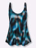 WITT WEIDEN Oversized-Tankini-Top in schwarz-topas