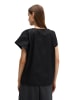 Marc O'Polo Kurzarm-Bluse regular in Schwarz