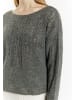 DreiMaster Damen Pullover in Grau Melange