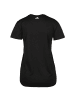 adidas Performance Trainingsshirt 3- Streifen Logo in schwarz / weiß