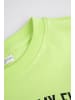 Coccodrillo Baumwoll-t-shirt mit kurzen Ärmeln in limonengrün