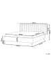 Beliani Doppelbett BRIN in Beige/Schwarz - (W) 194 x (H) 102 x (L) 215 cm