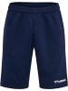 Hummel Short "Hmlmover Cotton Bermuda Shorts" in Blau