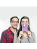 Mr. & Mrs. Panda Wanddeko Bassgitarre Groove mit Spruch in Lavendeltraum