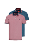 Jack and Jones JJE Paulos Polo SS 2Pk  in Mehrfarbig