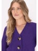 DreiMaster Vintage Damen Cardigan in Violett