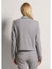 MADELEINE Jersey-Blazer in grau / wollweiß