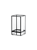 Ritzenhoff & Breker Windlicht Nero in Schwarz-Transparent 17,5 cm in schwarz-transparent