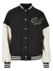Urban Classics College Jackets in black/palewhite
