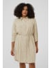 KAFFE curve Kleid KCmille Loose fit in Chinchilla/Chalk Stripe