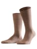 Falke Socken Sensitive London in Nutmeg melange