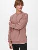 Only&Sons Basic Sweatshirt Langarm Pullover ohne Kapuze ONSCERES in Terracotta
