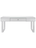 Beliani Couchtisch NESLE in Silber - (W) 47 x (H) 46 x (L) 110 cm