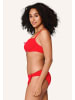 Linga Dore Linga Dore Bügel Bikini top in Venere rot
