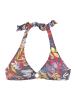 Vivance by Lascana Triangel-Bikini-Top in grau-bedruckt